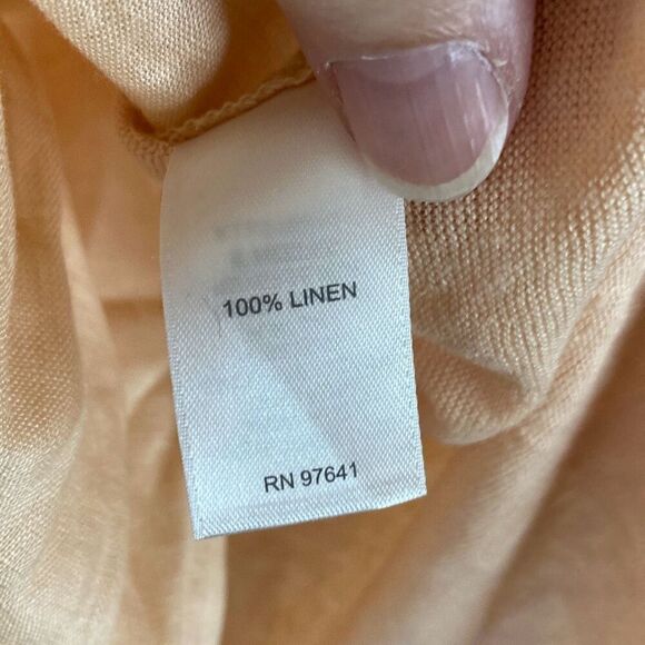 J. Jill Love‎ Linen Tunic top with 3/4 Sleeves Size Medium (L9) - Picture 9 of 10